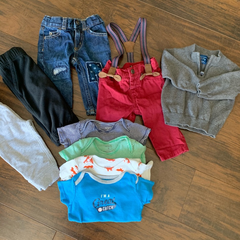 6 month baby boy lot!